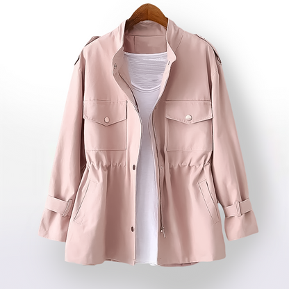 Casual trenchcoat voor dames van luxe Stof | Stijlvol en veelzijdig