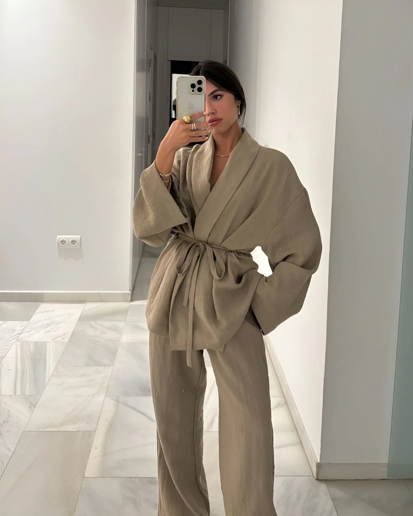 SORAYA | Luchtige Kimono Set voor Dames