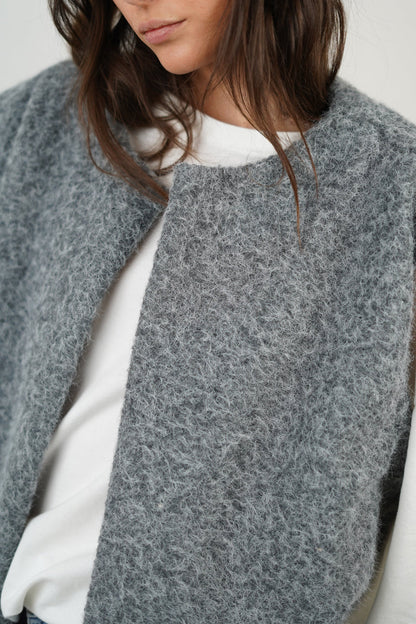 YANELA | Luxe Mohair Vest