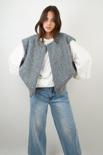 YANELA | Luxe Mohair Vest