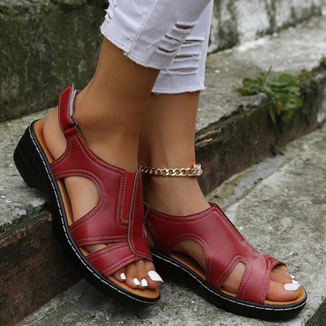 ComfortWalk – Orthopedische Dames Sandalen met Voetboogondersteuning