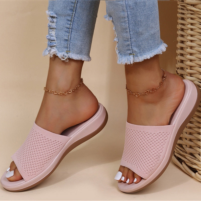 BRENNA | Orthopedische Mesh Slippers voor Ultiem Draagcomfort